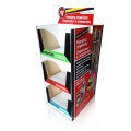 Pop Corrugated Cardboard Counter Display, Paper Store Display Stand